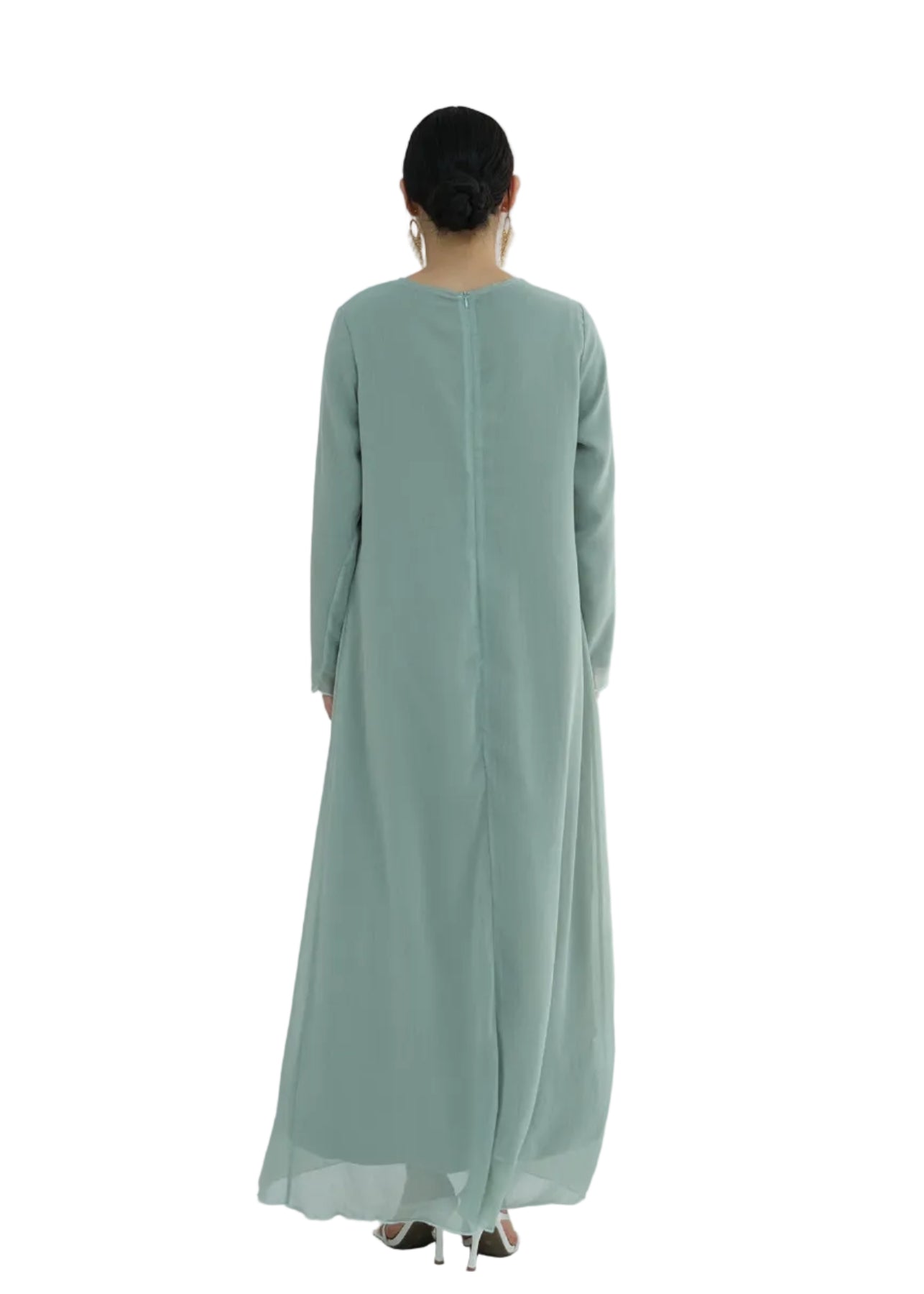 HAYAT Premium Chiffon Inner Dress - Mint